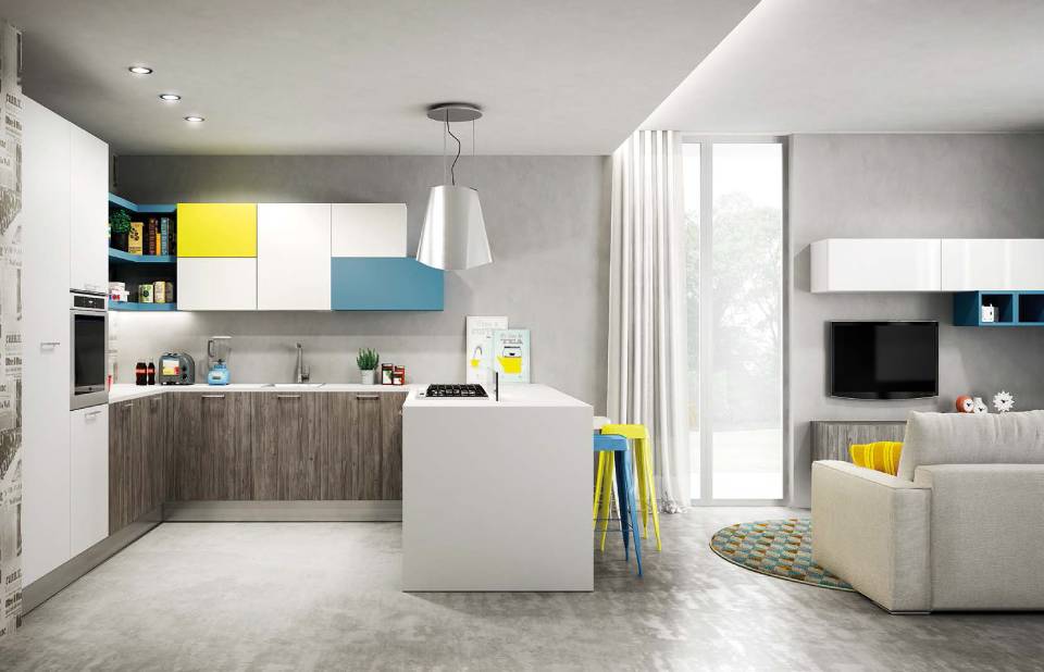 produzione cucine ad angolo