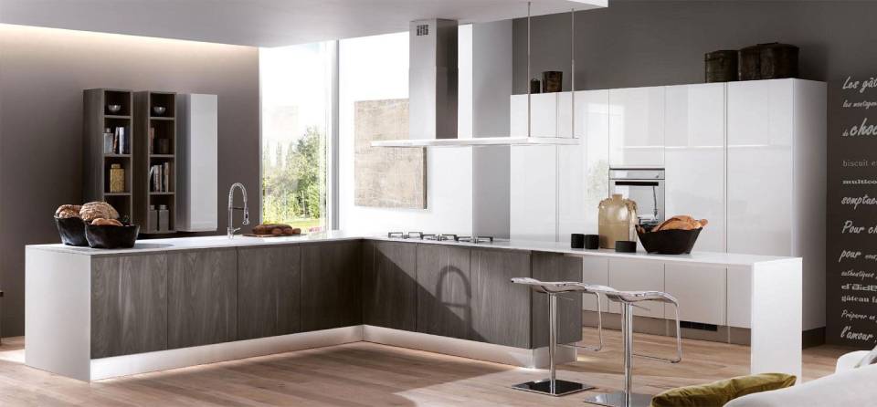 realizzazione di cucine ad angolo