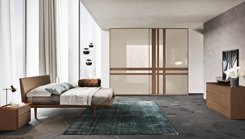 realizzazione di camere da letto contemporanee