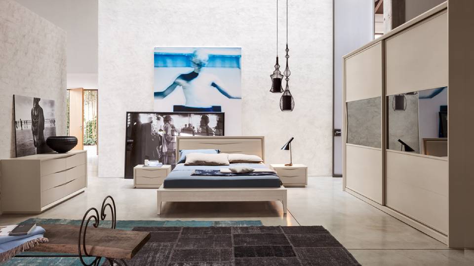 arredamento moderno per la zona notte