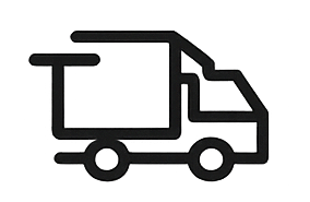Icono de camión de reparto.
