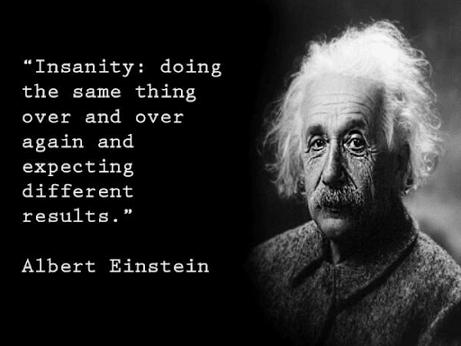 Einstein - Insanity Quote