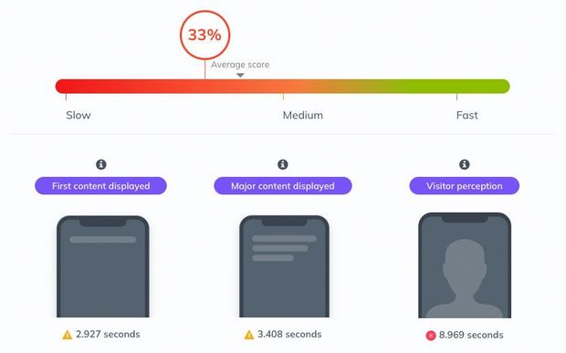 Sample website audit