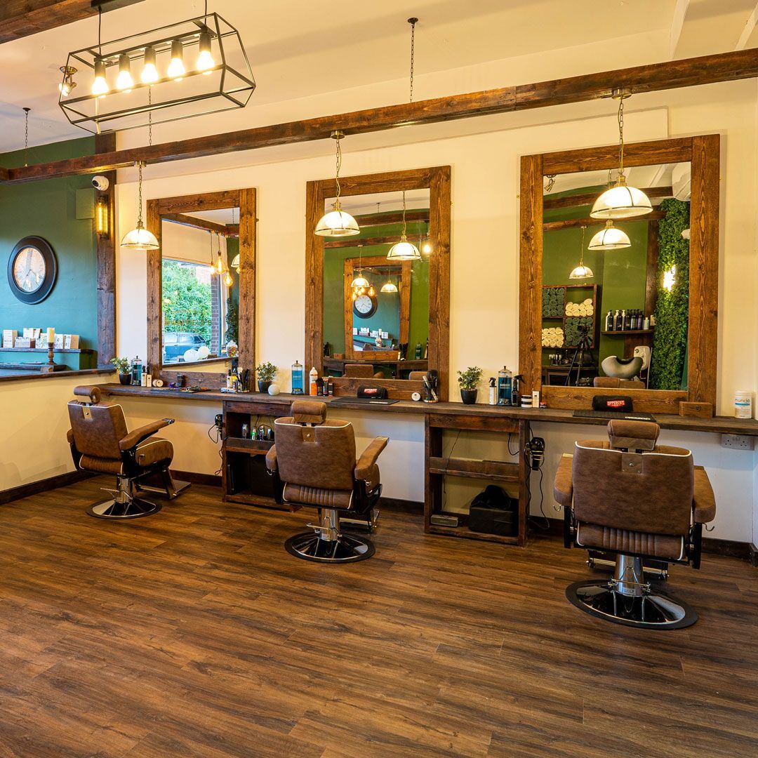 barbers chairs at swaffields upton