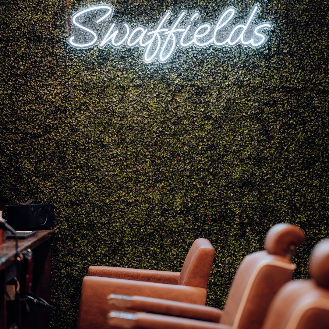 barbers chairs at swaffields salons