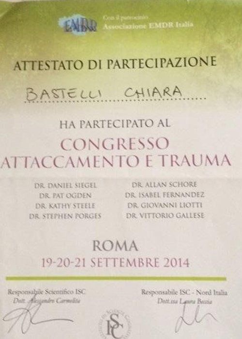 congresso Attaccamento e Trauma