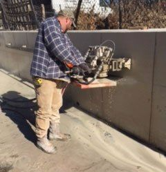 Commercial Concrete Parking Lot — Haysville, KS — Cutting Edge Concrete Cutting Inc