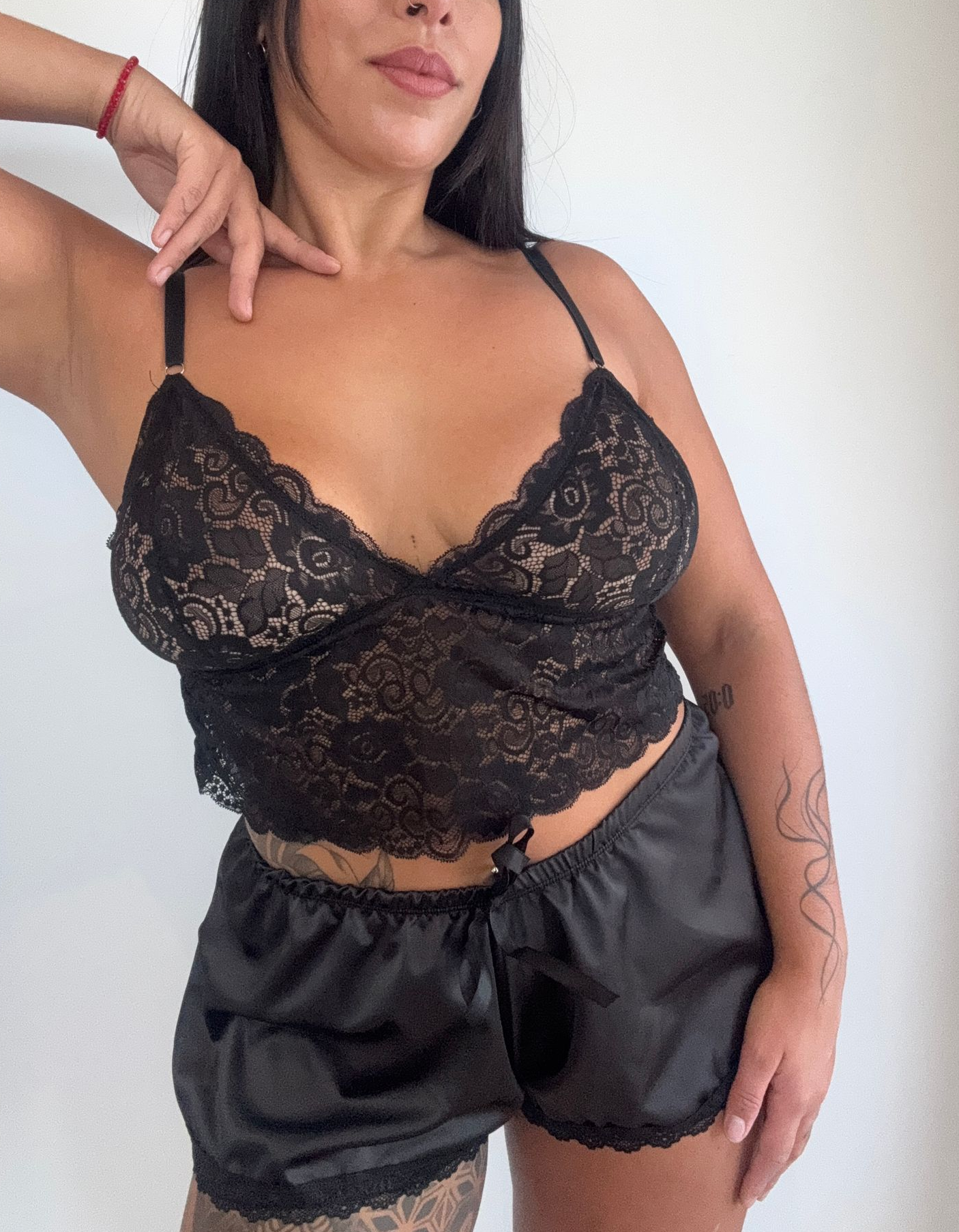 PIJAMA ANNA -  NEGRO