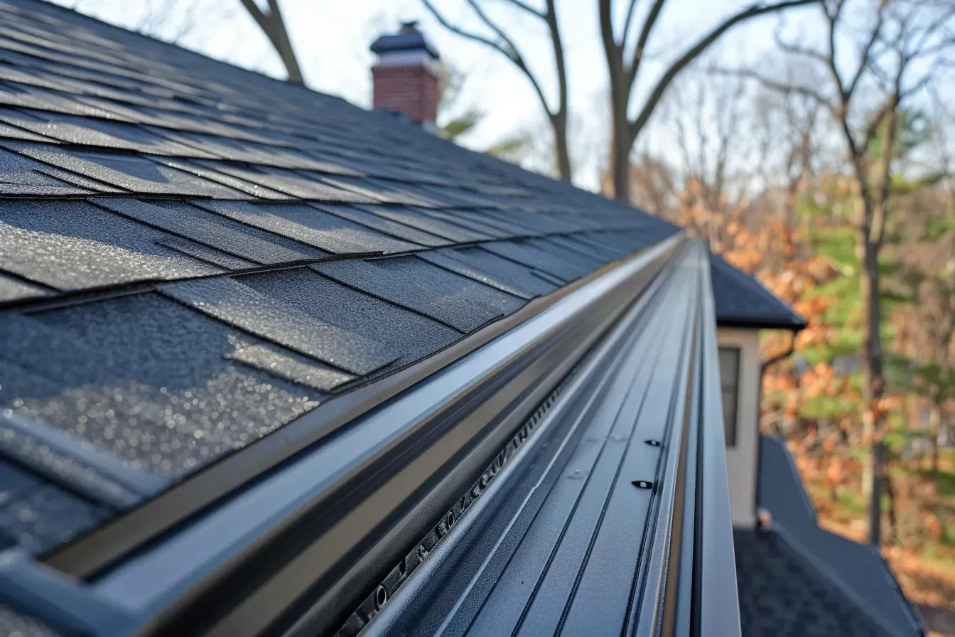 Ventilated soffit replacements, custom fascia board flashing, and leaf-free gutter installs in Elgin IL suburbs.