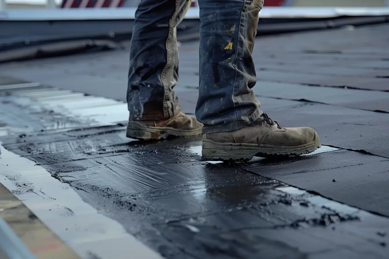 Elgin IL reflective roof contractors offering acrylic, silicone, and elastomeric coatings for commercial flat roofing upgrades.