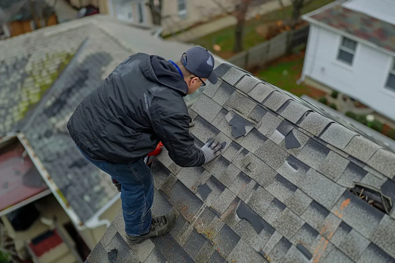Full-service asphalt shingle roofing Elgin IL includes new installation, roof tear-off, decking repair, and ventilation upgrades.