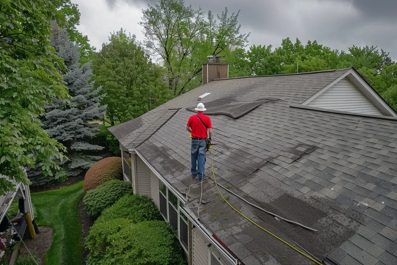 Asphalt shingle roofing systems in Elgin IL are compatible with gutter systems, drip edges, flashing, and skylights for integrated roof performance.