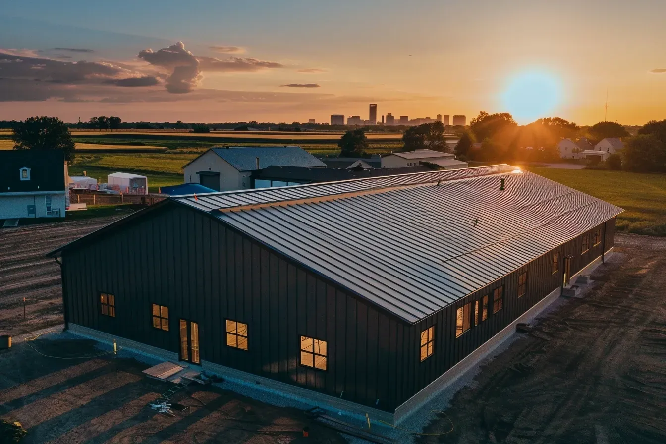 color-matched flashing for complete roof coverage.
Metal roofers in Elgin IL use snap-lock panels, ridge vents, and waterproof membranes to maximize energy savings and indoor temperature control.