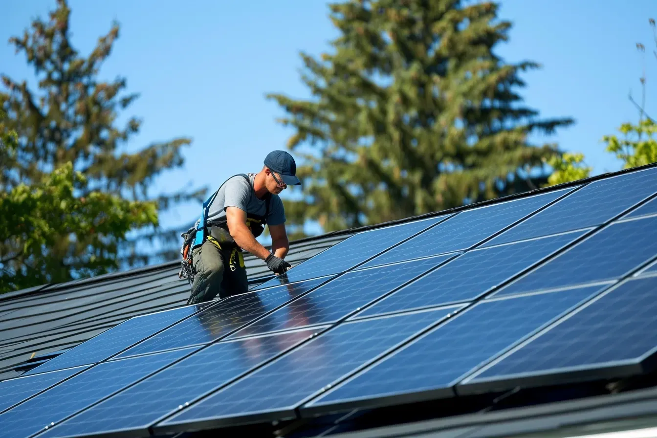 Solar roofing in Elgin IL combines energy-efficient roofing with full solar panel integration for residential and commercial properties.