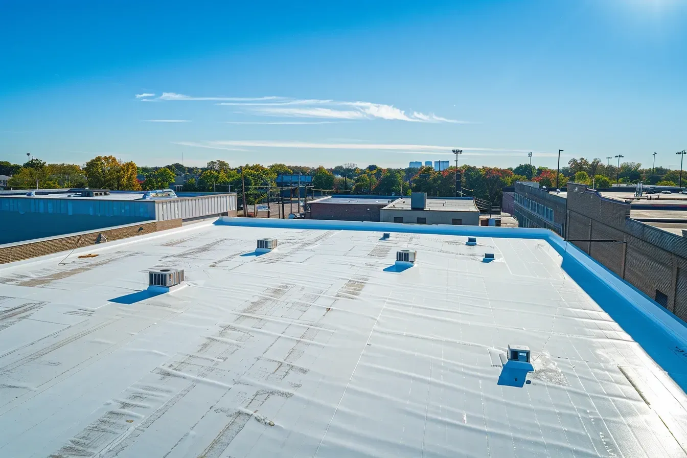 Elgin IL commercial roofers providing roof replacement, leak repair, and annual inspections for warehouses, strip malls, and apartment buildings.