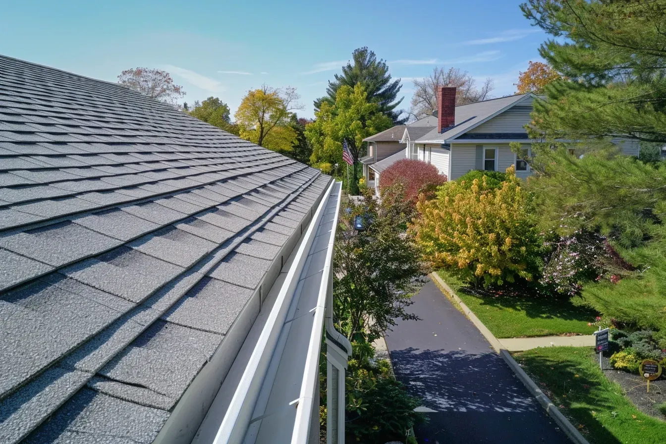 Gutter guards, fascia trim wrap, soffit venting, and roof edge maintenance services provided by top-rated Elgin IL roofing crews.
