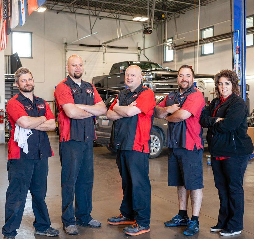 The crew at Aaron's Elite Auto Service in Logan, UT