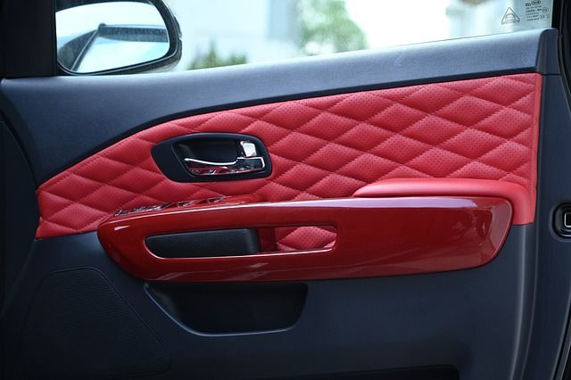 Saubere Innenseite der Tür