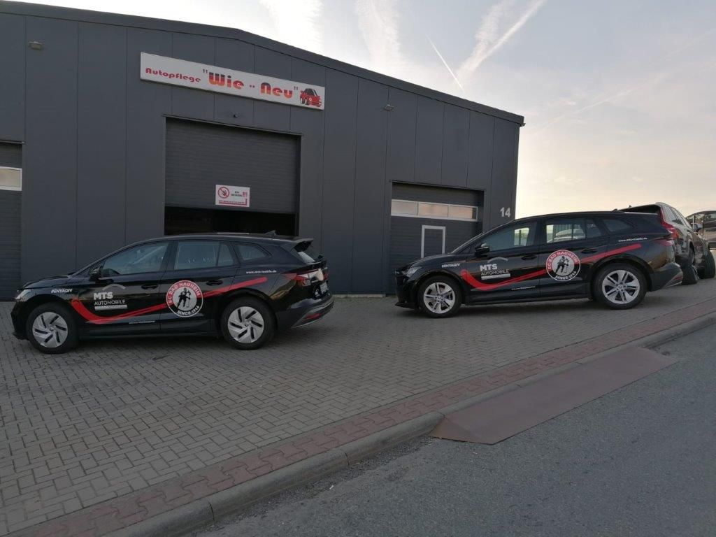 Bild von dem Gebäude von hinten