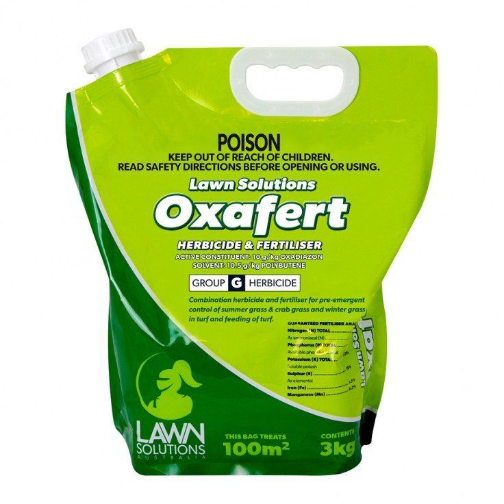 Lawn Solutions OxaFert 3kg — Brisbane, QLD — Apollo Landscaping Supplies