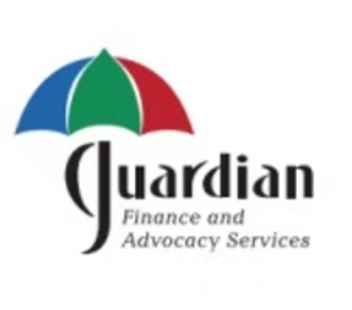 The logo for guardian finance and advocacy services
