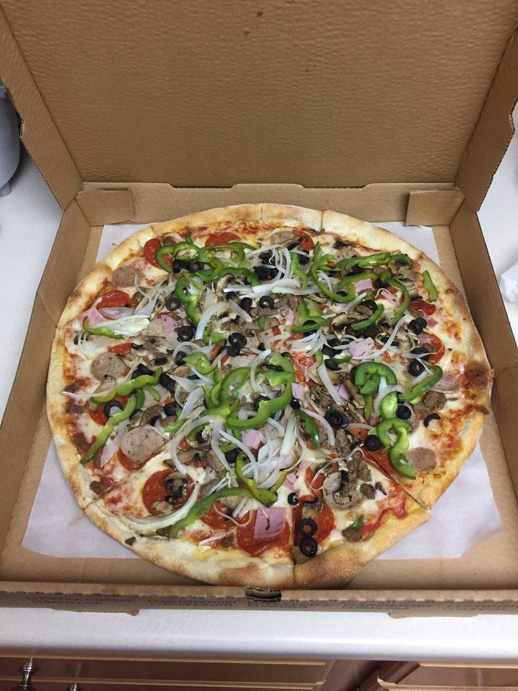 Overload Pizza — Creedmoor, NC — Rino's Italian Grill and Pizza