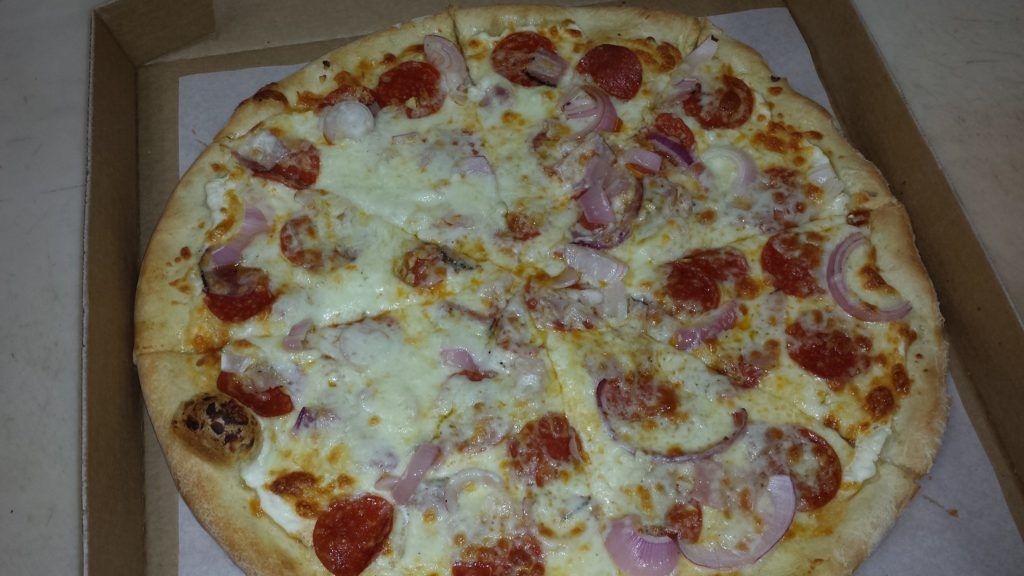 Ham and Cheese Pizza — Creedmoor, NC — Rino's Italian Grill and Pizza