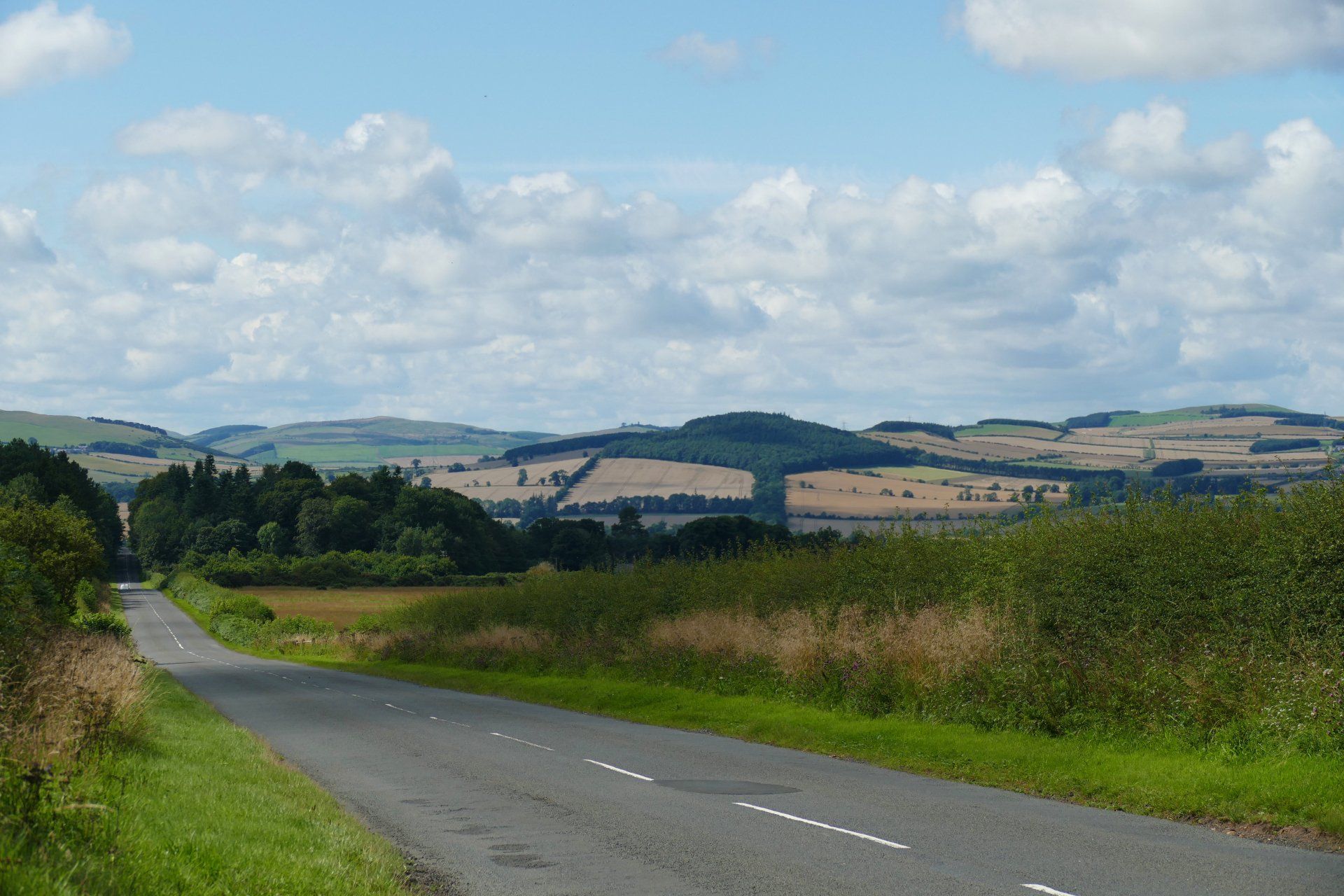 Road to Ford Northumberland Caroline Mills