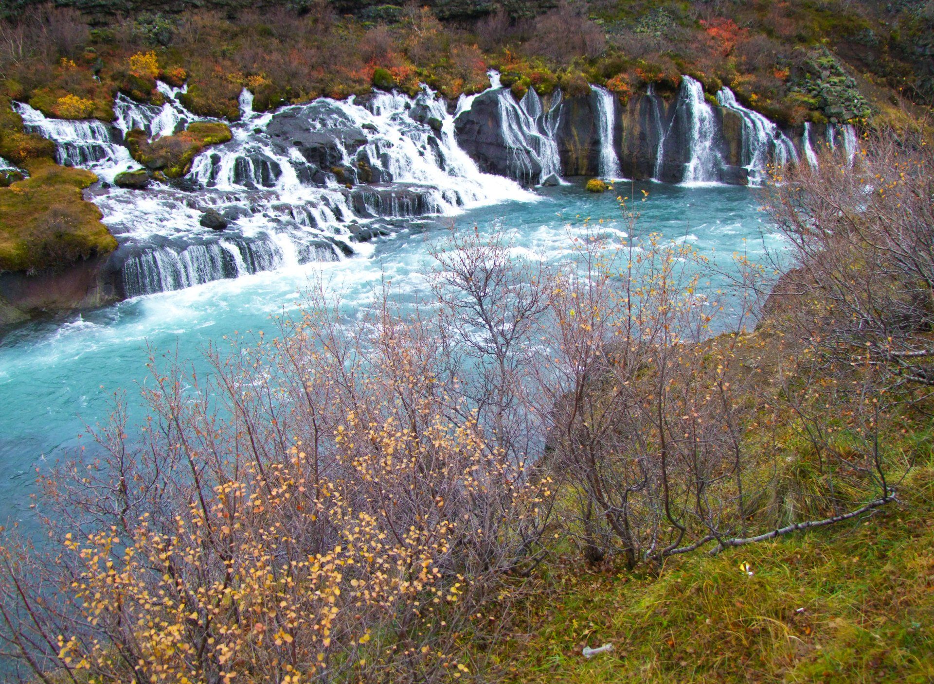 Iceland waterfall Caroline Mills