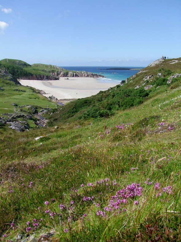 North Coast 500 beach Caroline Mills