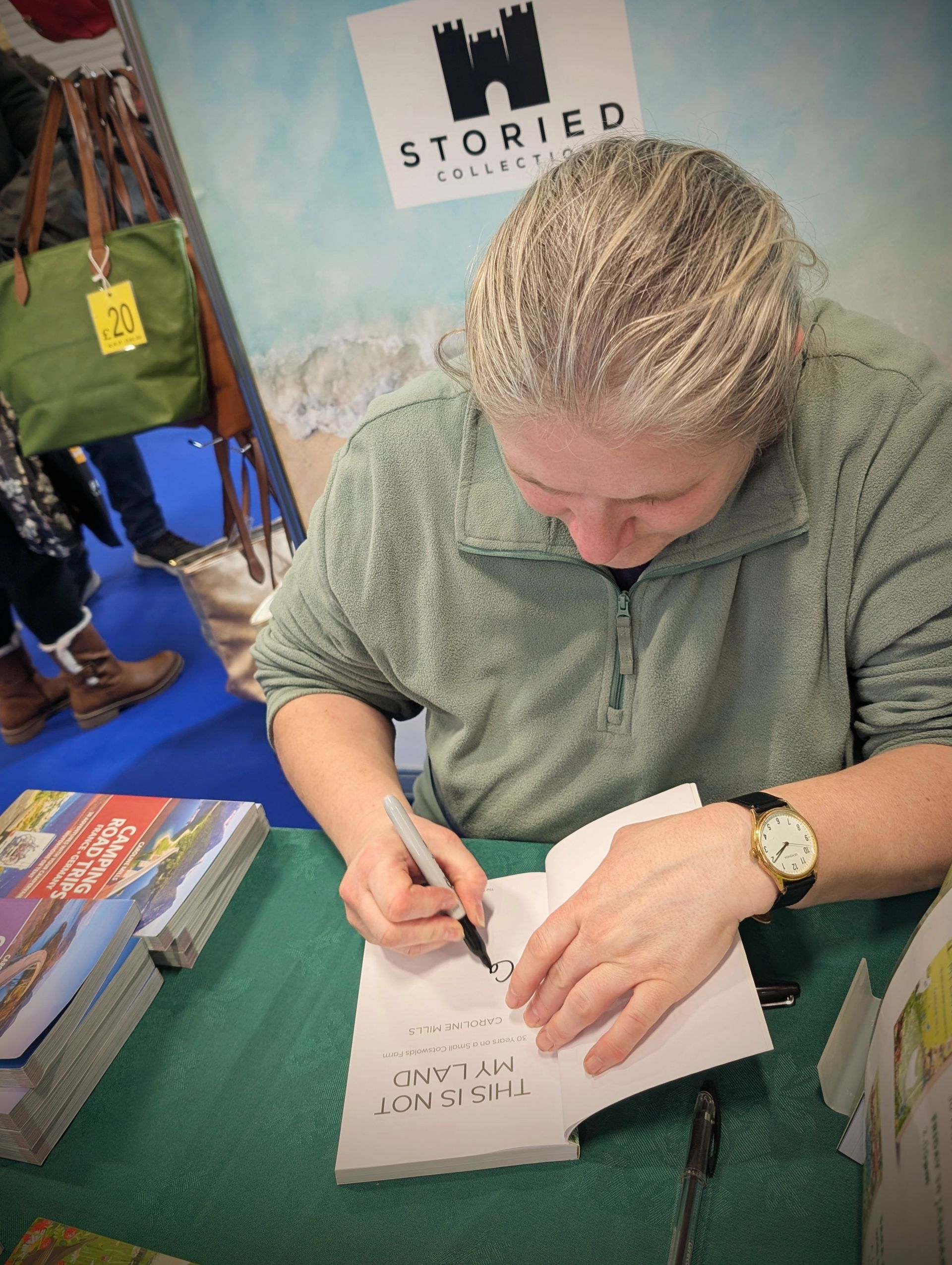 Book signing at Destinations London