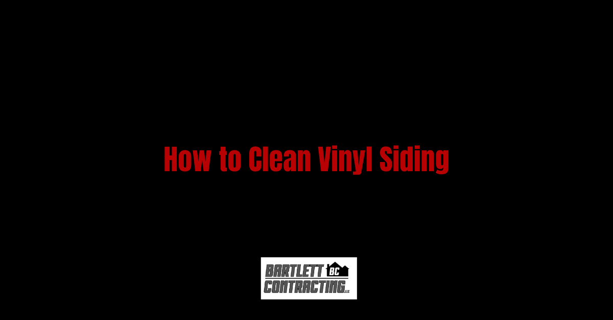 'How to Clean Vinyl Siding' blog post cover