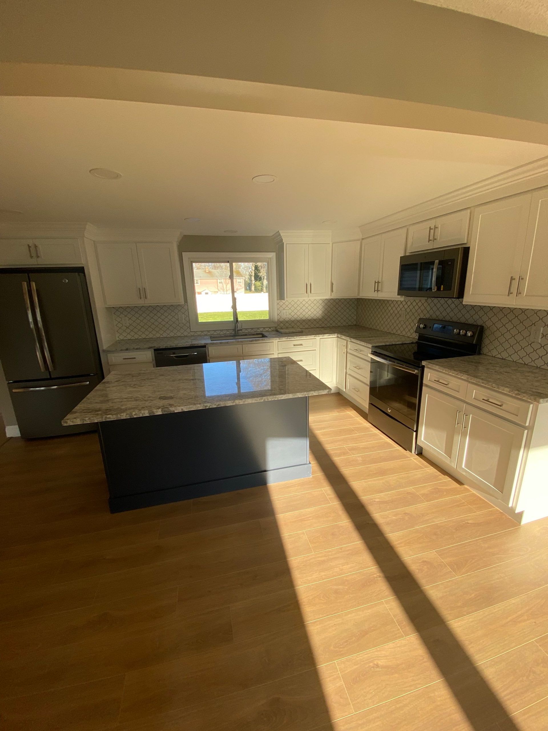 Kitchen after repair