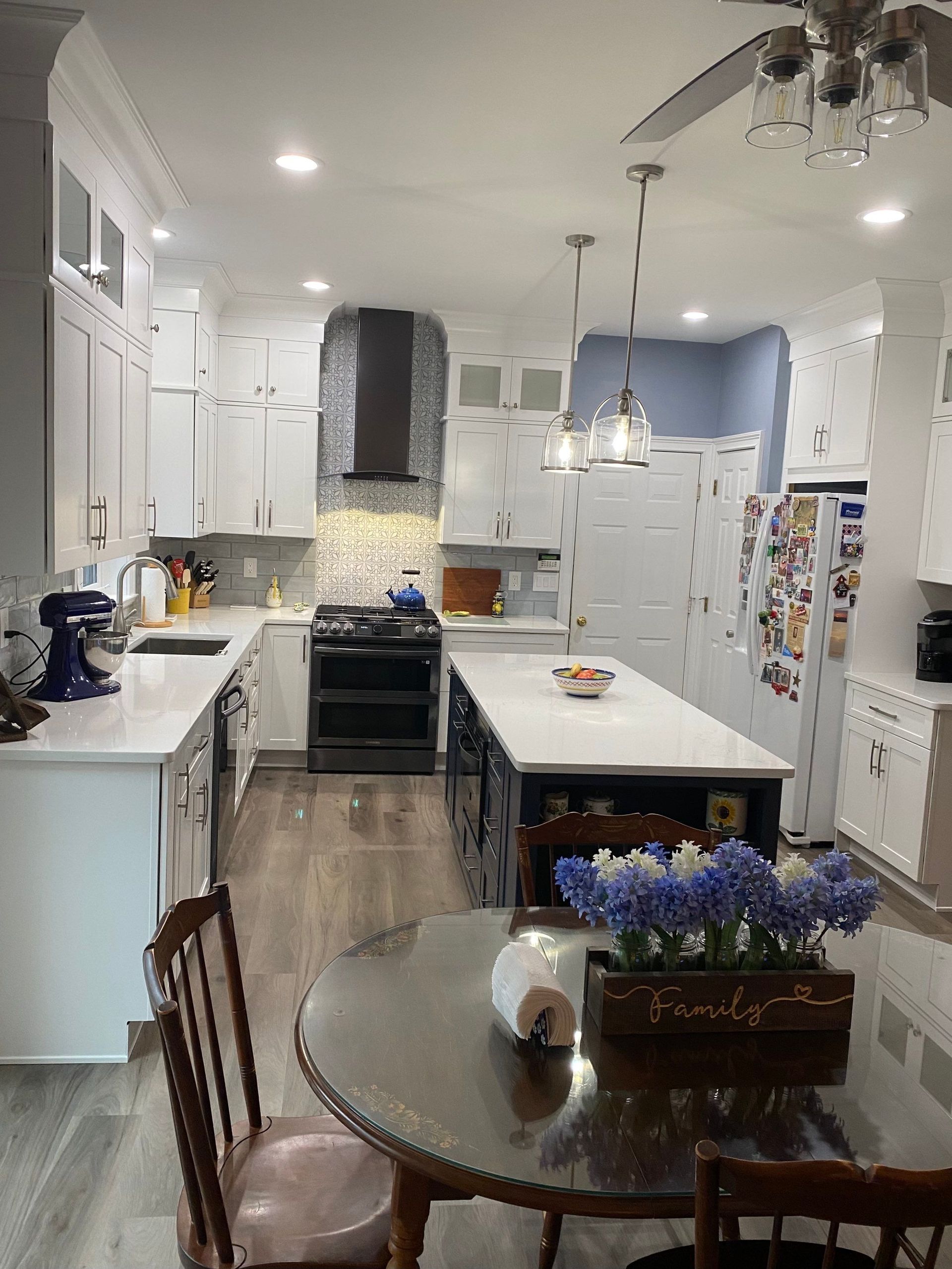 Kitchen after repair