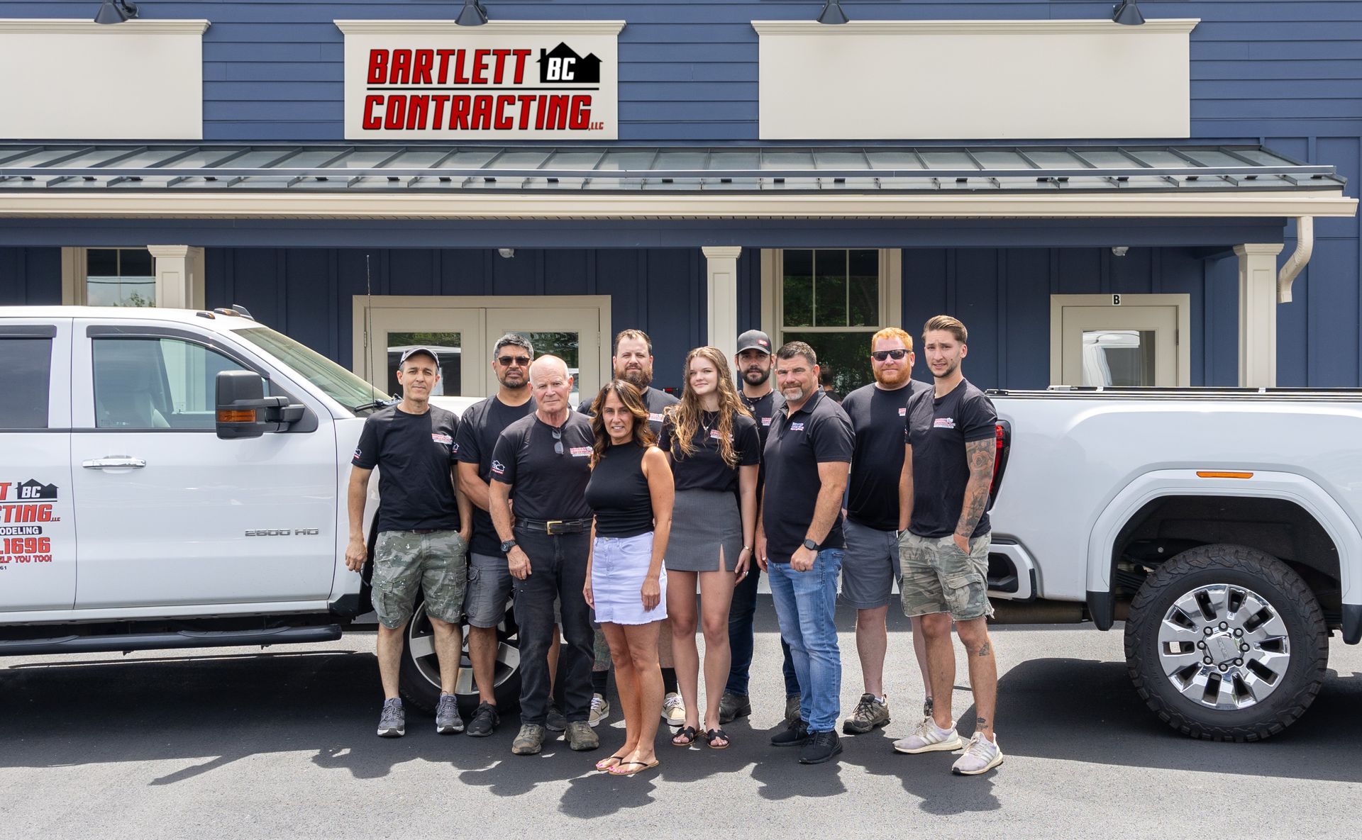 Bartlett Contracting Team Photo