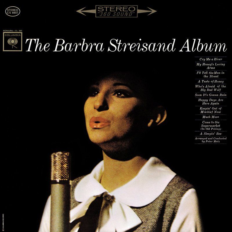 The Barbra Streisand Album  original LP cover