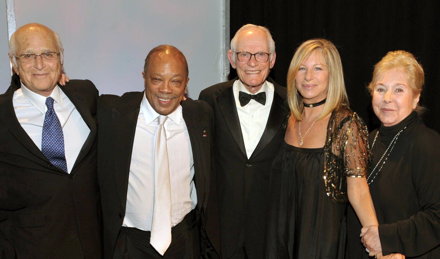 2008 ASCAP Film and Television Music Awards with Norman Lear, Quincy Jones, ASCAP's Alan Bergman, Barbra Streisand, ASCAP's Marilyn Bergman