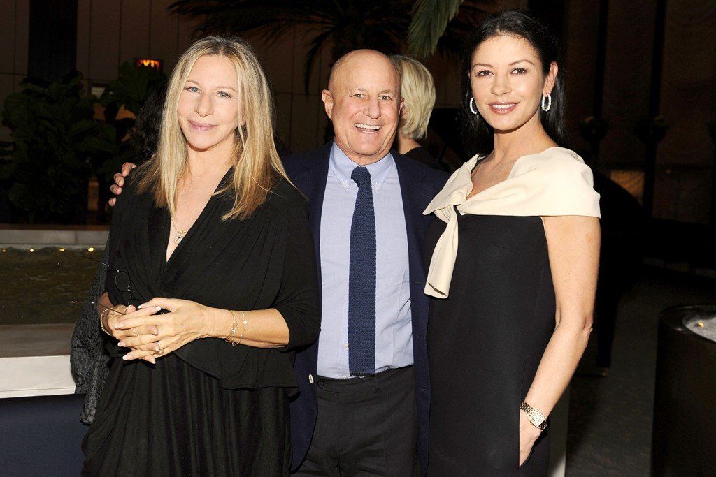 Streisand, Ron Perelman, Catherine Zeta-Jones.