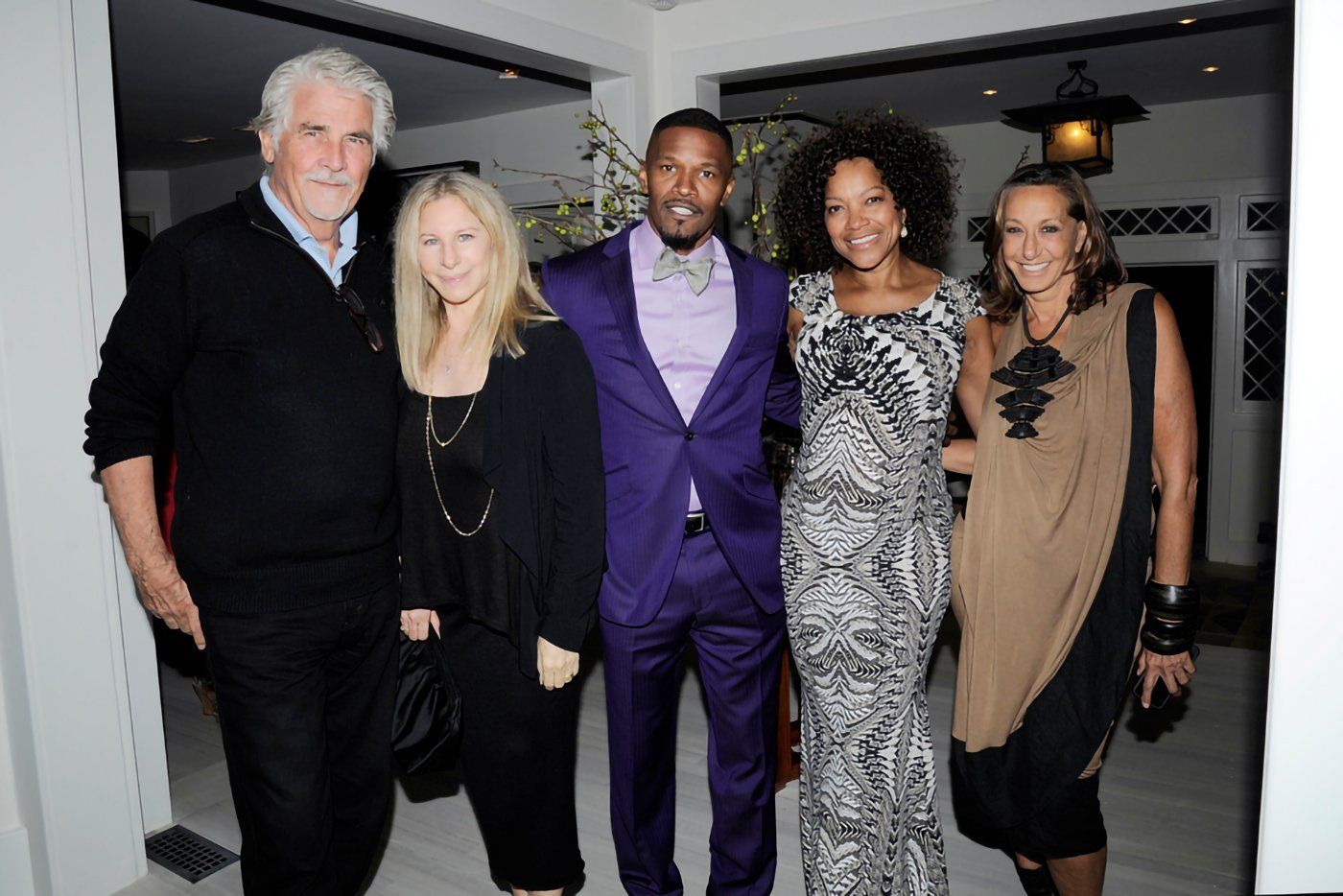 James Brolin, Barbra Streisand, Jamie Foxx, Grace Hightower, Donna Karan attend APOLLO in The Hamptons 