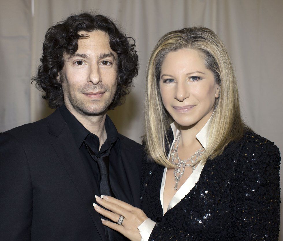 Jason Gould and his mother, Barbra Streisand. Photo by: Russell James