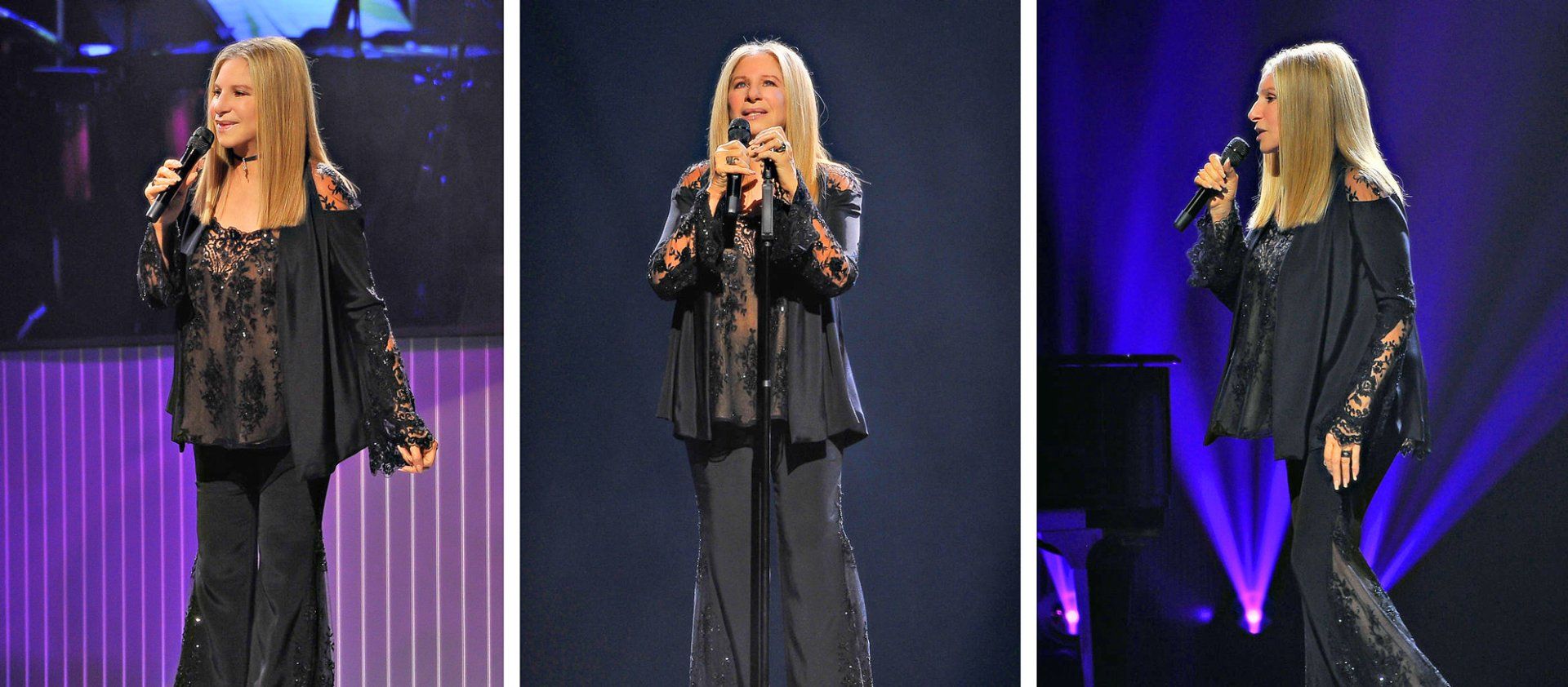 Streisand at SAP Center 2016. Photos: Steve Jennings