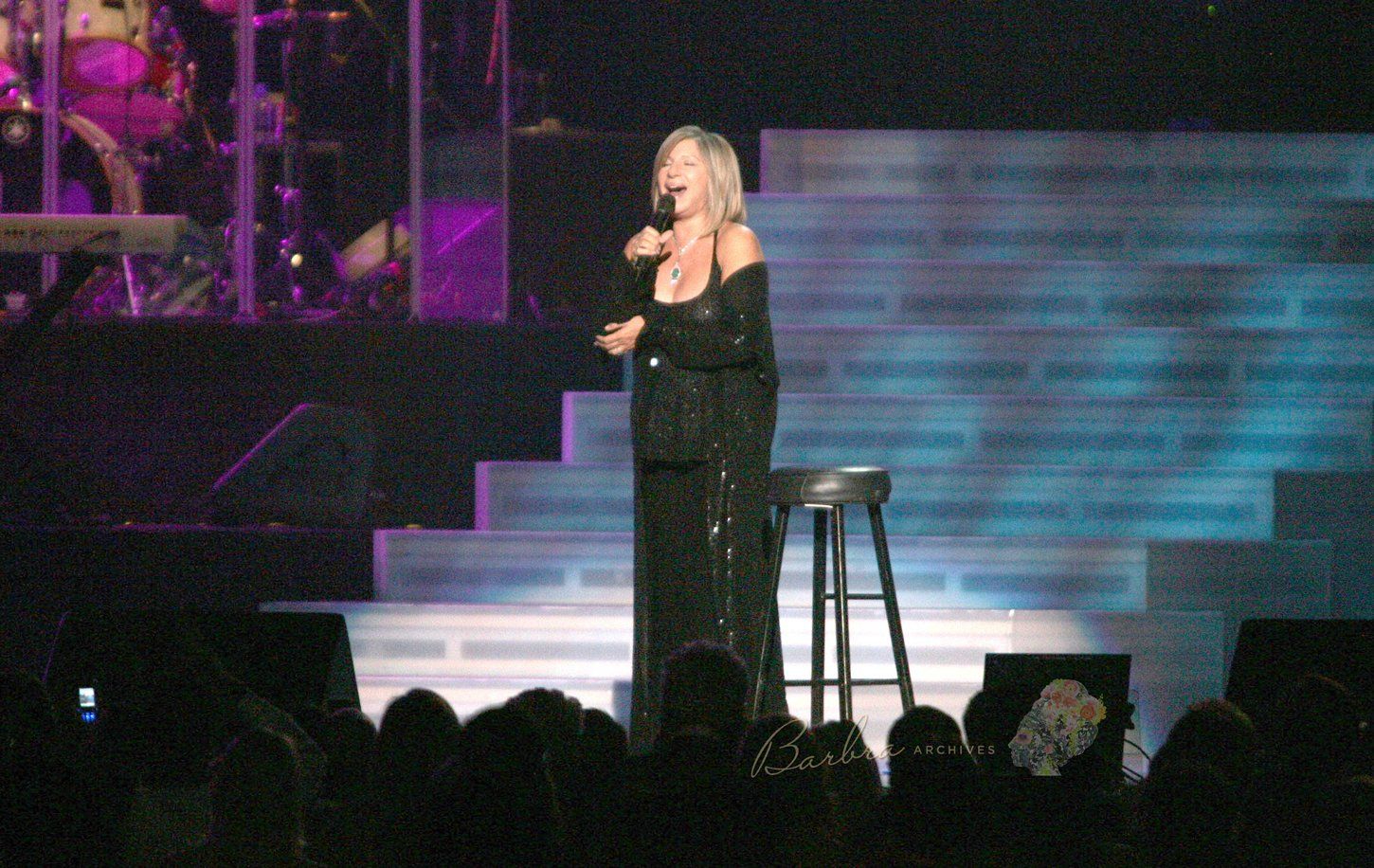 Barbra Streisand appears at the Andre Agassi Charitable Foundation in Las Vegas. Photo: Roger Williams
