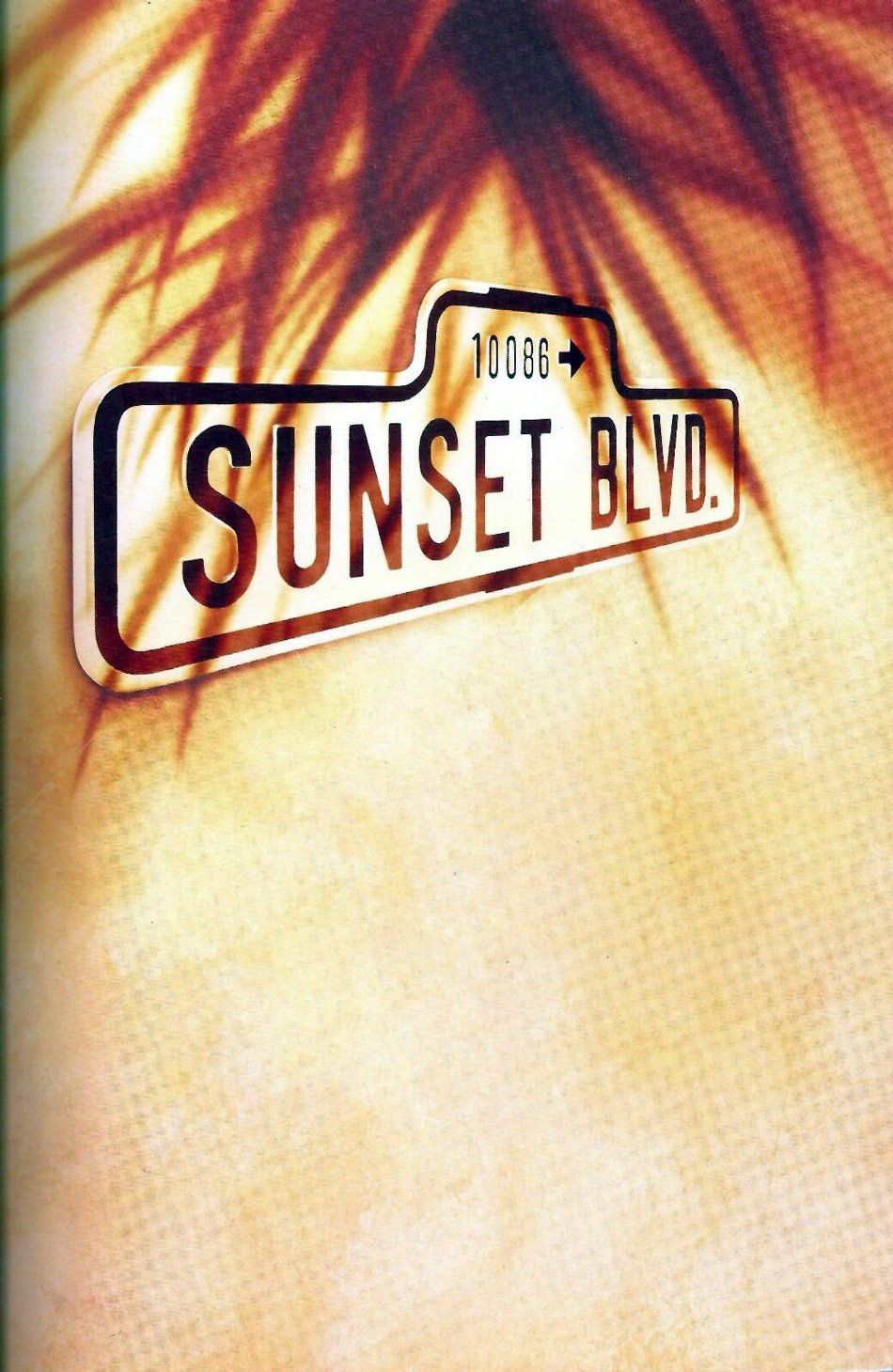 Program for the London production of Sunset Boulevard