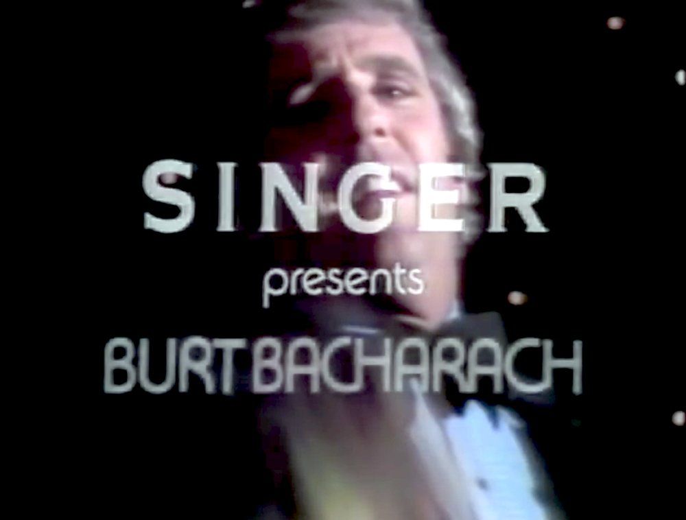 Opening credits of Singer Presents Burt Bacharach