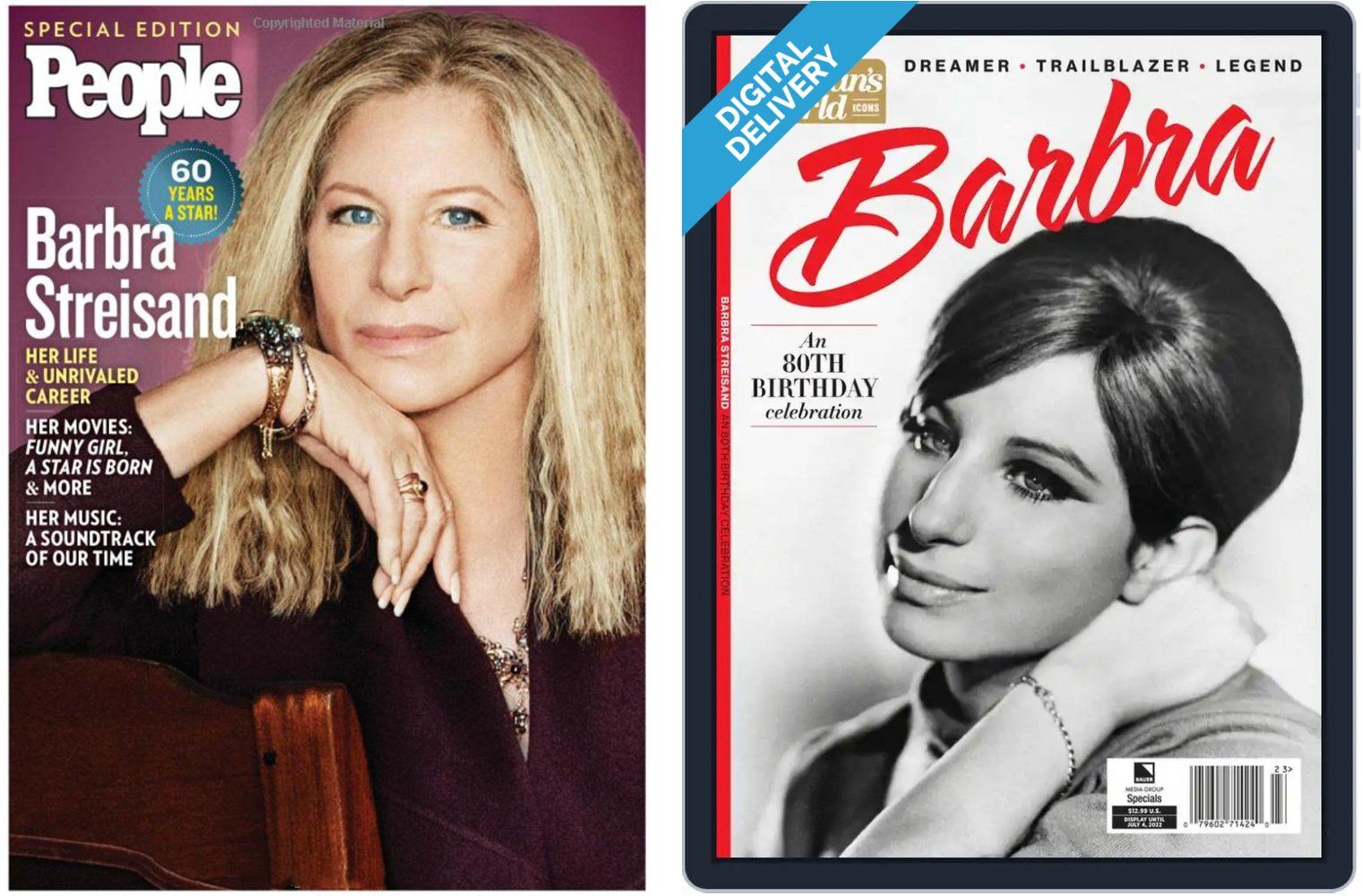 People magazine and Woman's World magazine, 2022