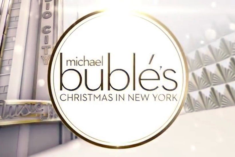 Buble's Christmas TV logo