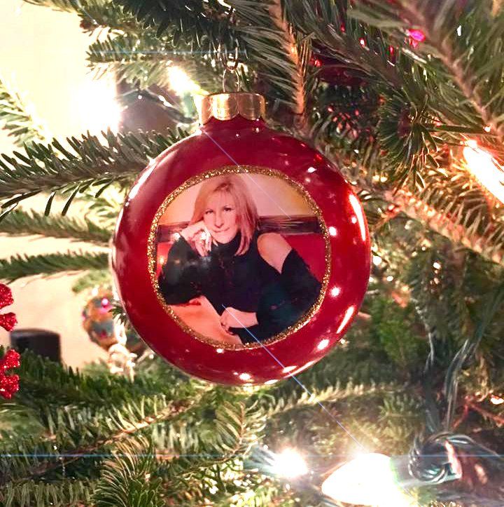 HSN Streisand Christmas tree ornament