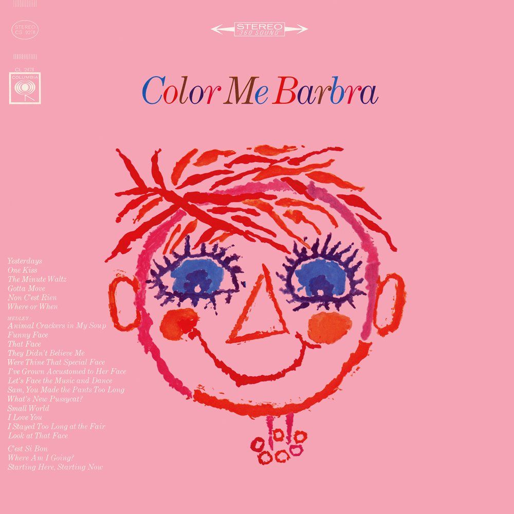 Front cover of Color Me Barbra album