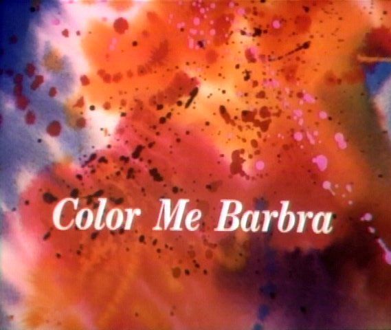 Color Me Barbra Title Sequence