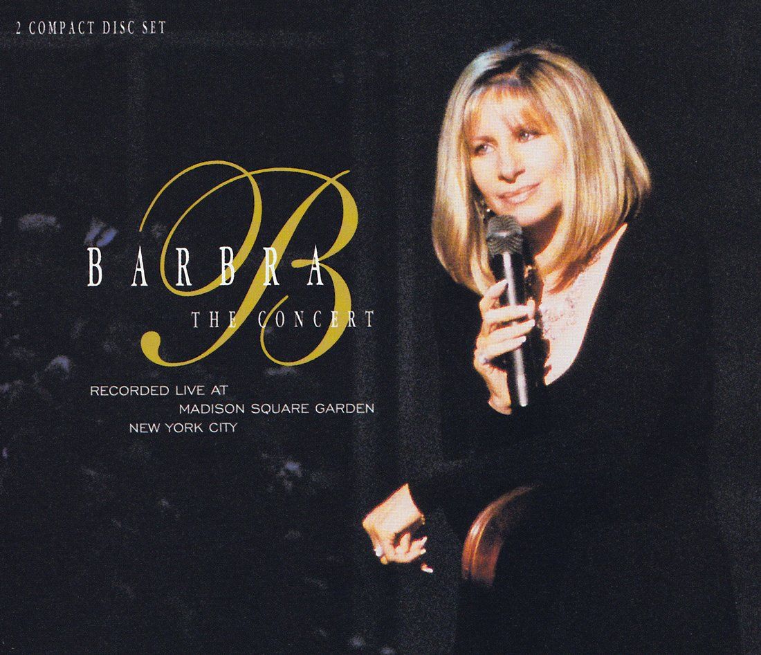 Front cover of The Concert 2-CD set.